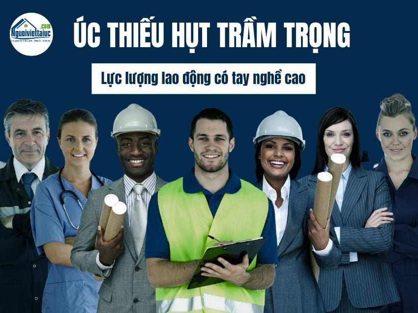 Úc thiếu hụt trầm trọng lực lượng lao động có tay nghề cao